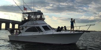 Prime Reel Estate Sportfishing Viking Boat