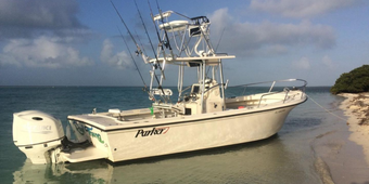 Reel Thang Charters OBX Parker Boat