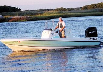 Shadowcaster Charters Triton boat