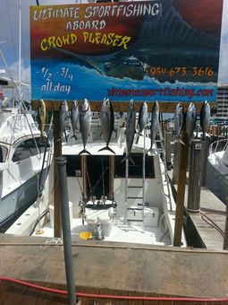 Ultimate Sportfishing Aboard the Crowd Pleaser Hatteras Boat