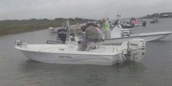 SaltGrass Guide Service Tran Sport Boat