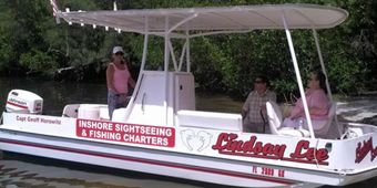 Capt Geoff Horowitz Inshore Sight Seeing and Fishing Charters Hurricane (Deck boat) Boat