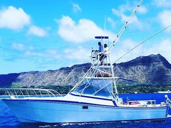 Ruckus Sportfishing And Diving Topaz Express boat