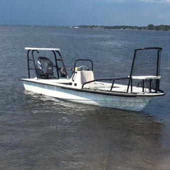 Flats And Fathoms Dolphin Super Skiff boat