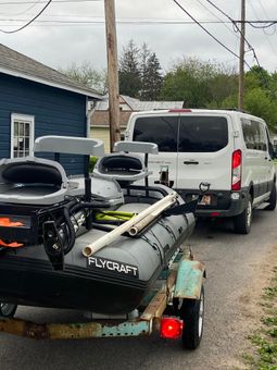 Muncy Creek Outfitters Flycraft boat
