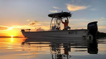 Git-R-Bent Fishing Guide Service Skiff Boat