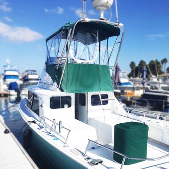 Fin Fetish Sportfishing Bertram boat