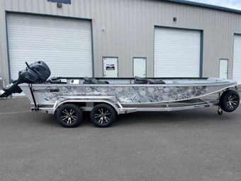 Cornelison’s Guided Fishing American made Boat