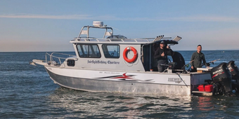 Fair Fight Fishing Charters Hewescraft Boat