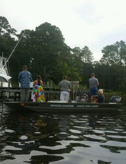 Destin's Boggy Bayou Inshore Charters Tracker boat