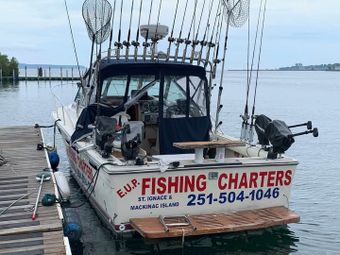 E.U.P. Fishing Charters Tiara Yachts Boat