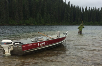 Grizzly Creek Lodge Lund Boat