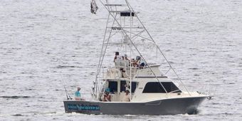 Tail Raiser Charters Cabo Flybridge Boat Boat
