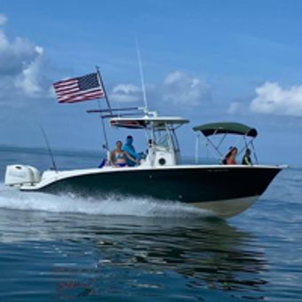 Reel-Axing Fishing Charters Trophy Pro boat