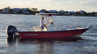 Gulf Coast water & Woods Guide Service Blazer Bay Boat