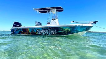 Nautical Time Bowfishing Carolina Skiff Boat