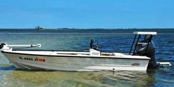 Orlando Fly Casting and Fly Fishing Charters Hewes Boat