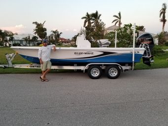 Joesnook Guide Service Blue Wave (Center console) boat