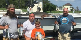Swan Point Charters Carolina Skiff Boat