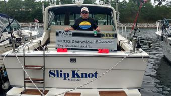 Slipknot Steelhead Charters Express cruiser Boat