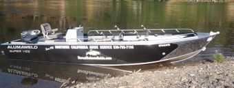 Northern California Guide Service Alumaweld Boat