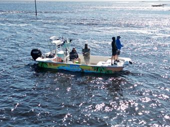 Walkin’ on Water Fishing Charters Carolina Boat