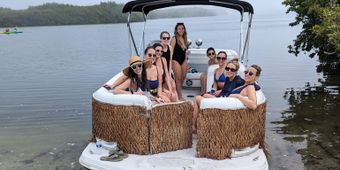 Beach Bum Charters Tiki Boat
