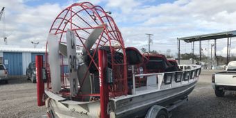 Jean Lafitte Harbor Charters Alumatech (Airboat) Boat