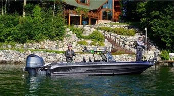 Mark Lorenc Charters Skeeter boat
