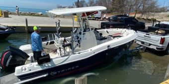 Laliberte Guide Service Striper Boat