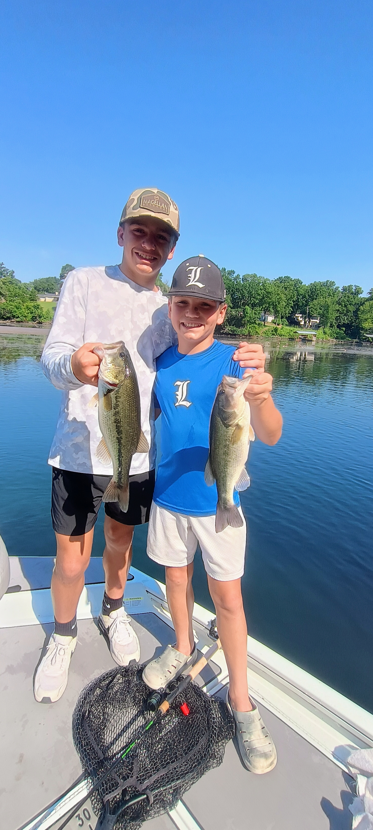 Doubled up .