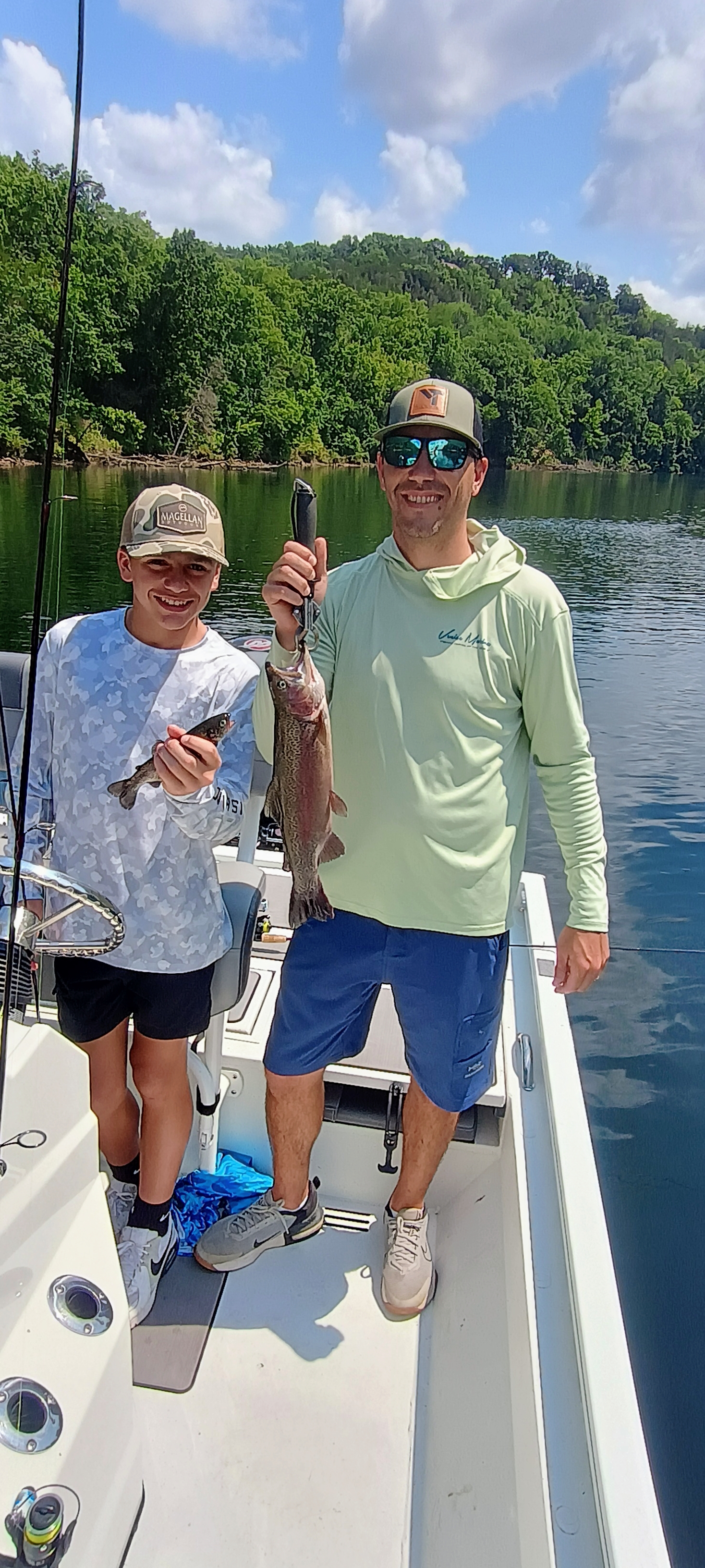 Father and son.