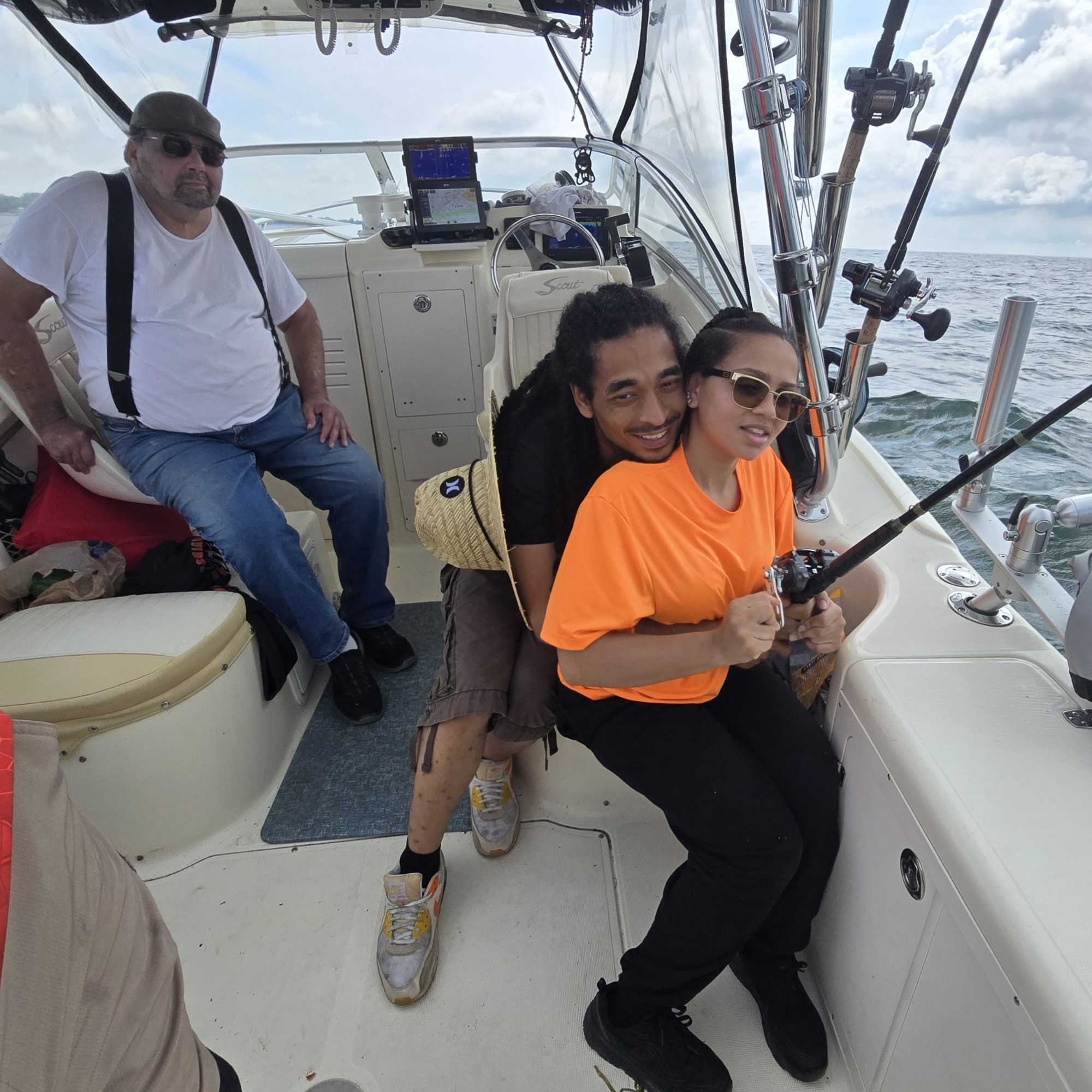 Ready for action on Lake Erie near Marblehead!