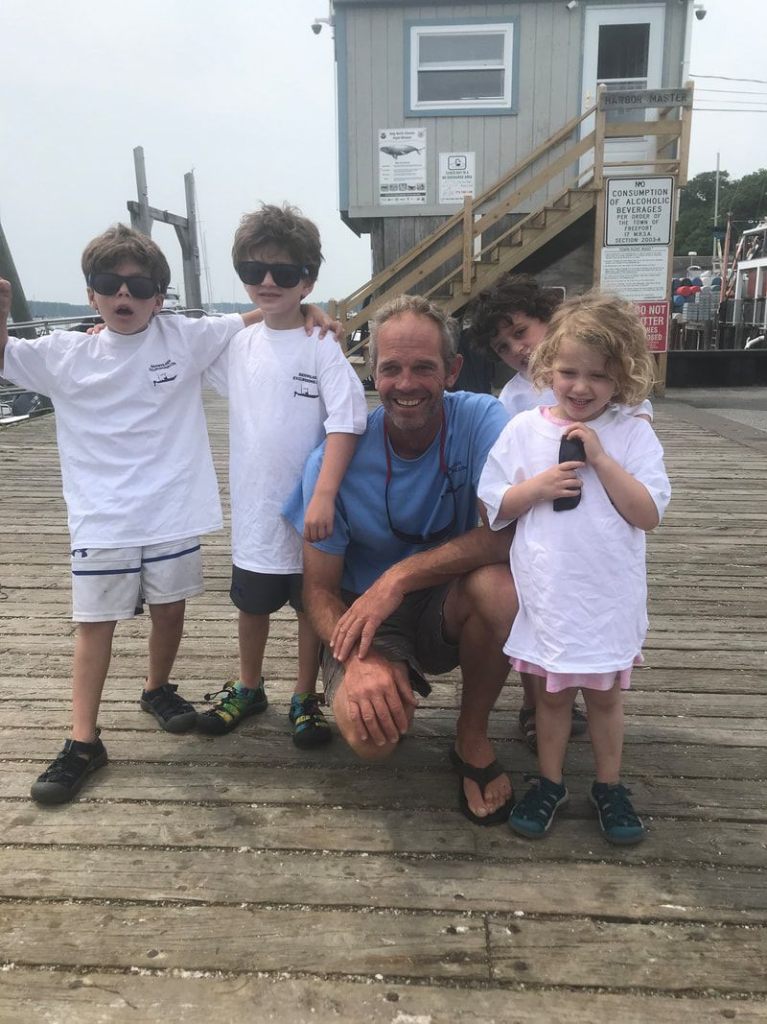 Child friendly fishing guide in Freeport, Maine