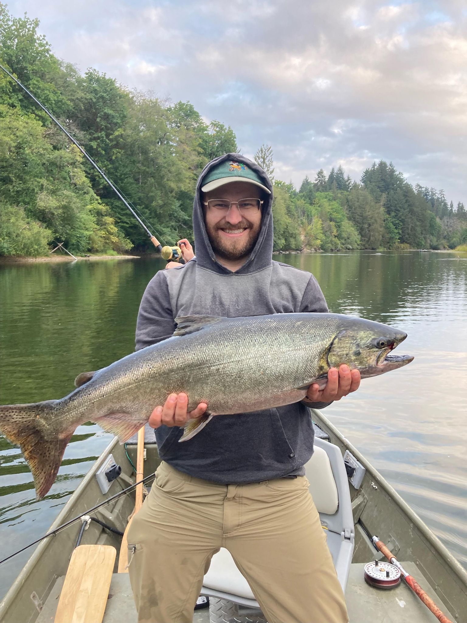 Hooked on outdoor life.
