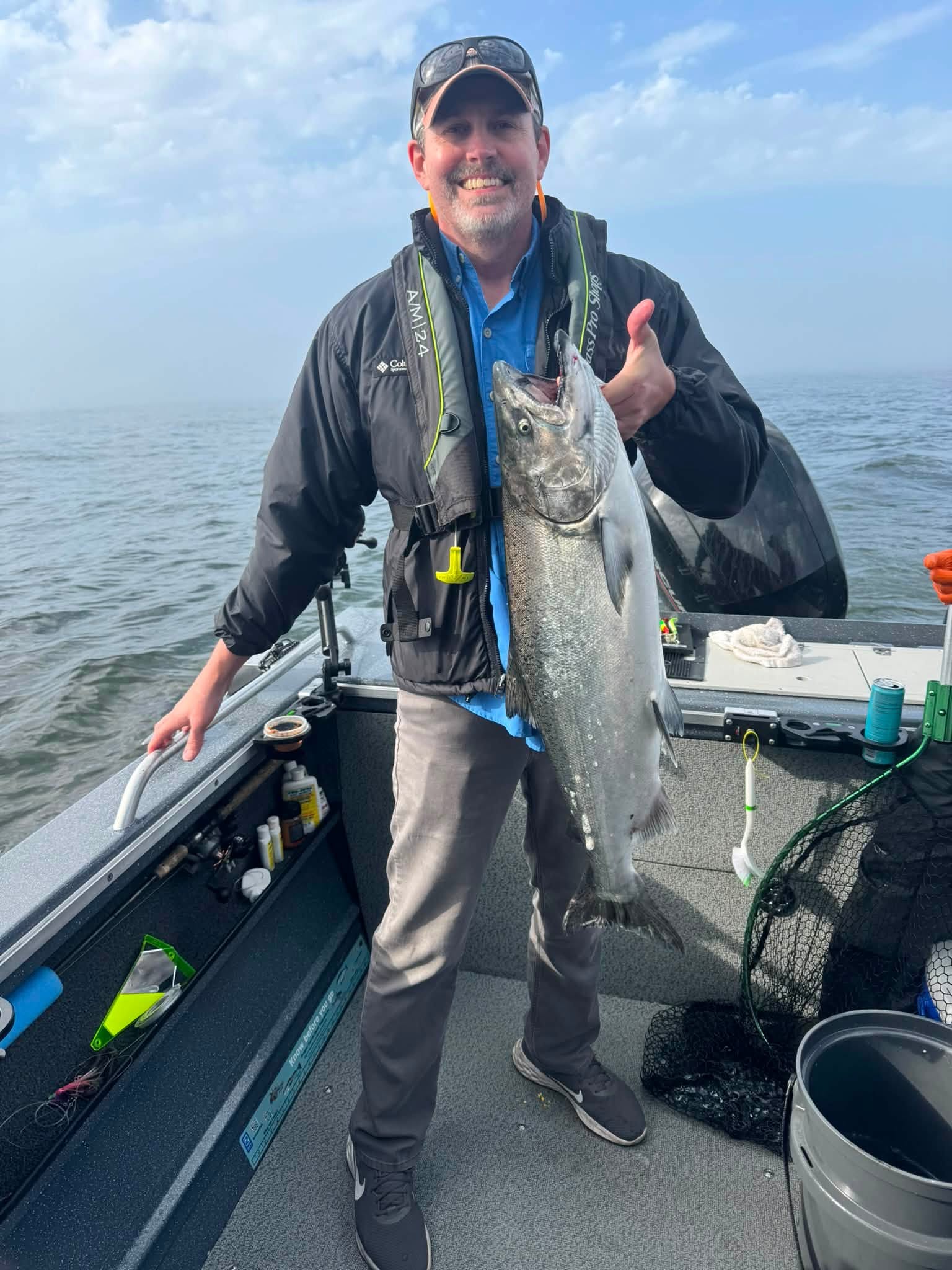 Massive Chinook Salmon Catch