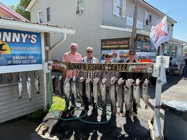 Outstanding Pulaski NY salmon and trout fishing success!