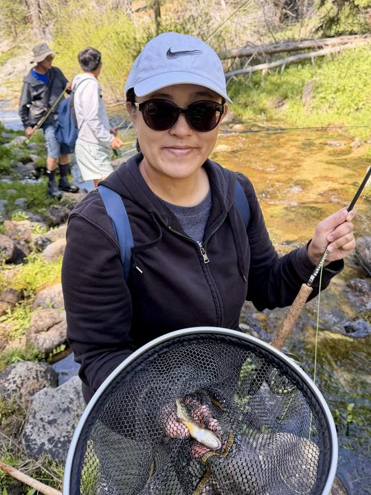 Successful fly fishing adventure at Kings River!
