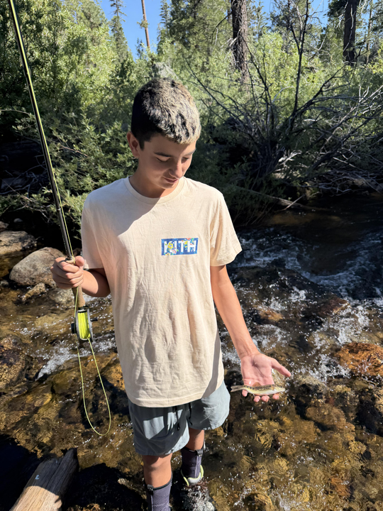 Fresh catch from Kings River fly fishing adventure!
