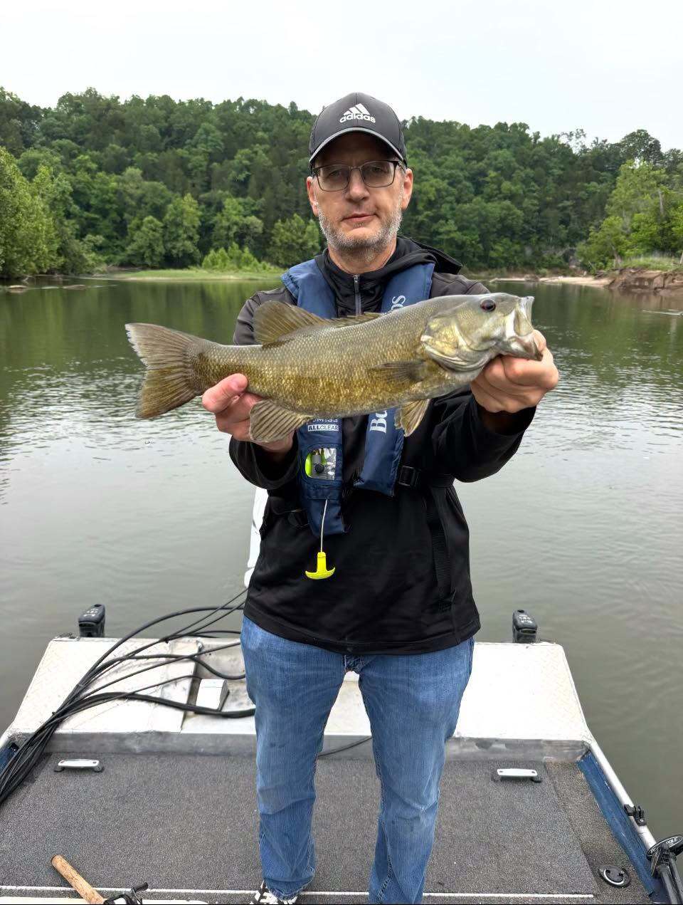 Bold Smallmouth Bass Catch