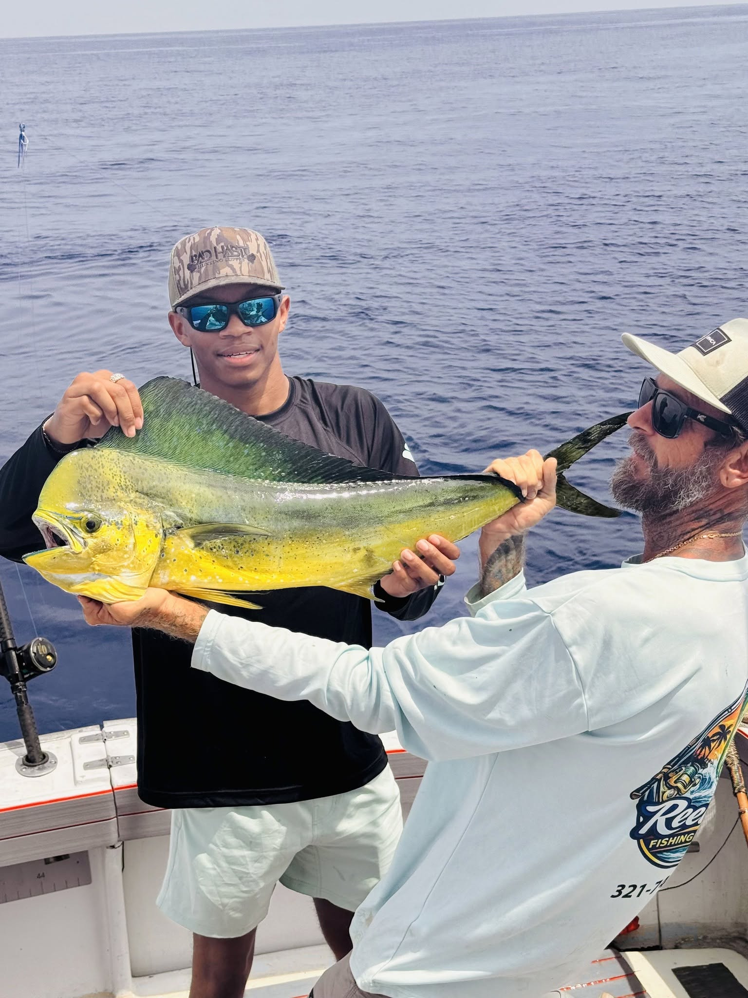 Beautiful Key Largo mahi mahi ready for the table!