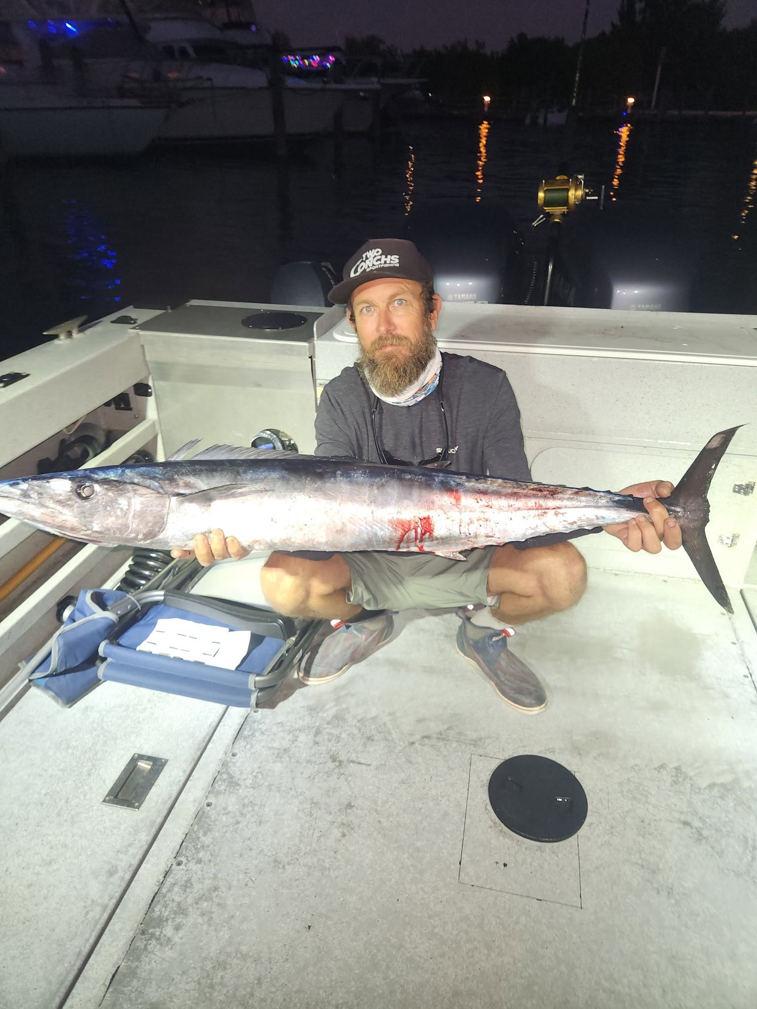 Key Largo wahoo bringing the heat tonight!