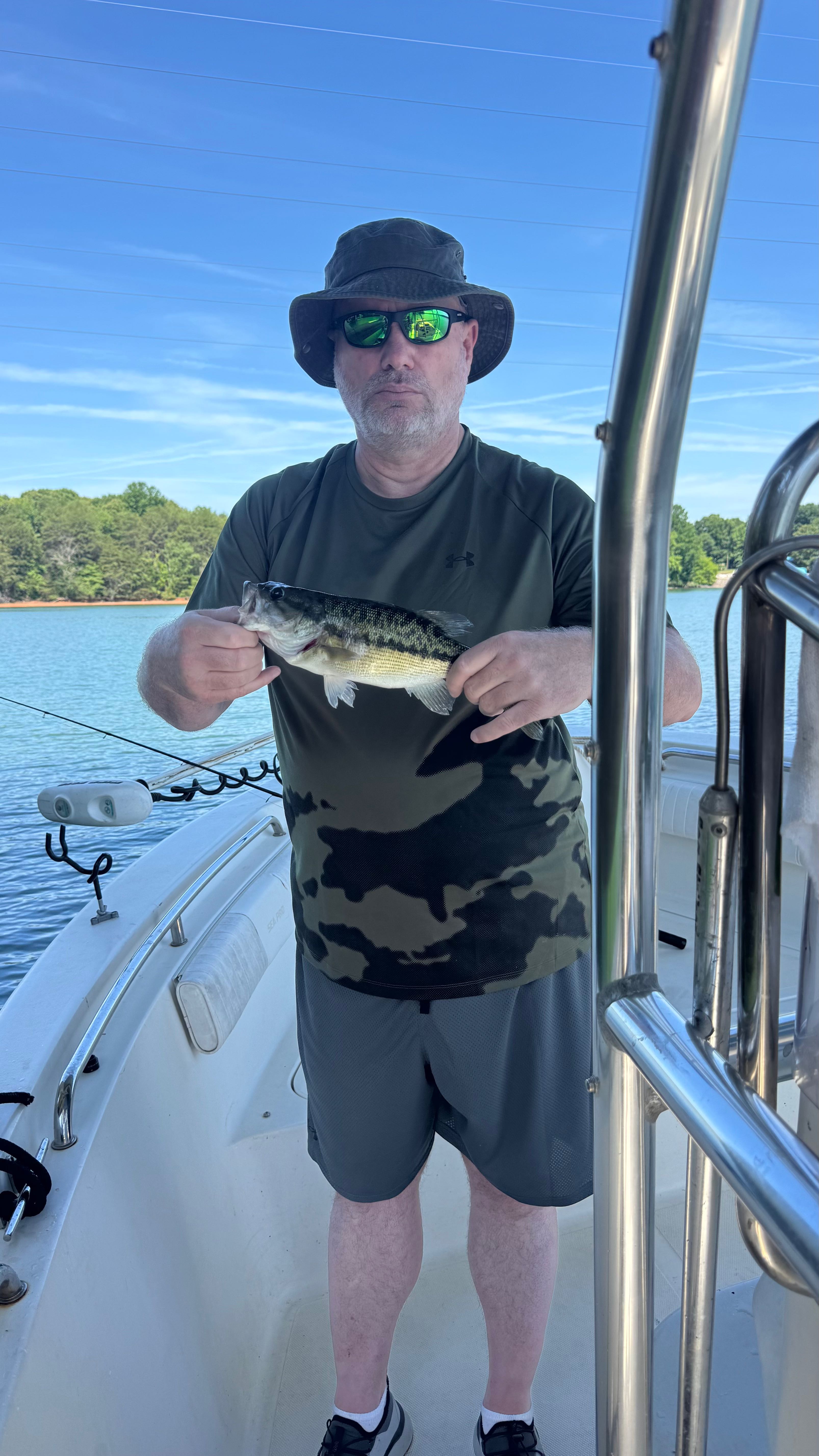 Nice spotted bass from Denver NC waters!