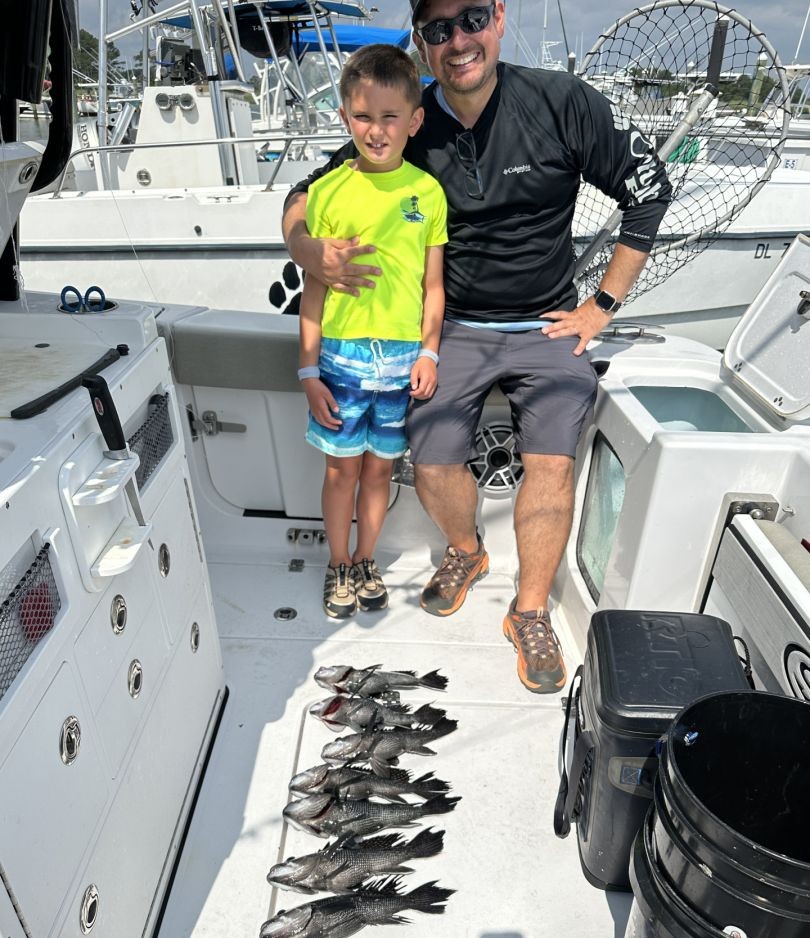 Early morning bite in Rehoboth Beach—nothing beats inshore fishing along the Delaware coast.