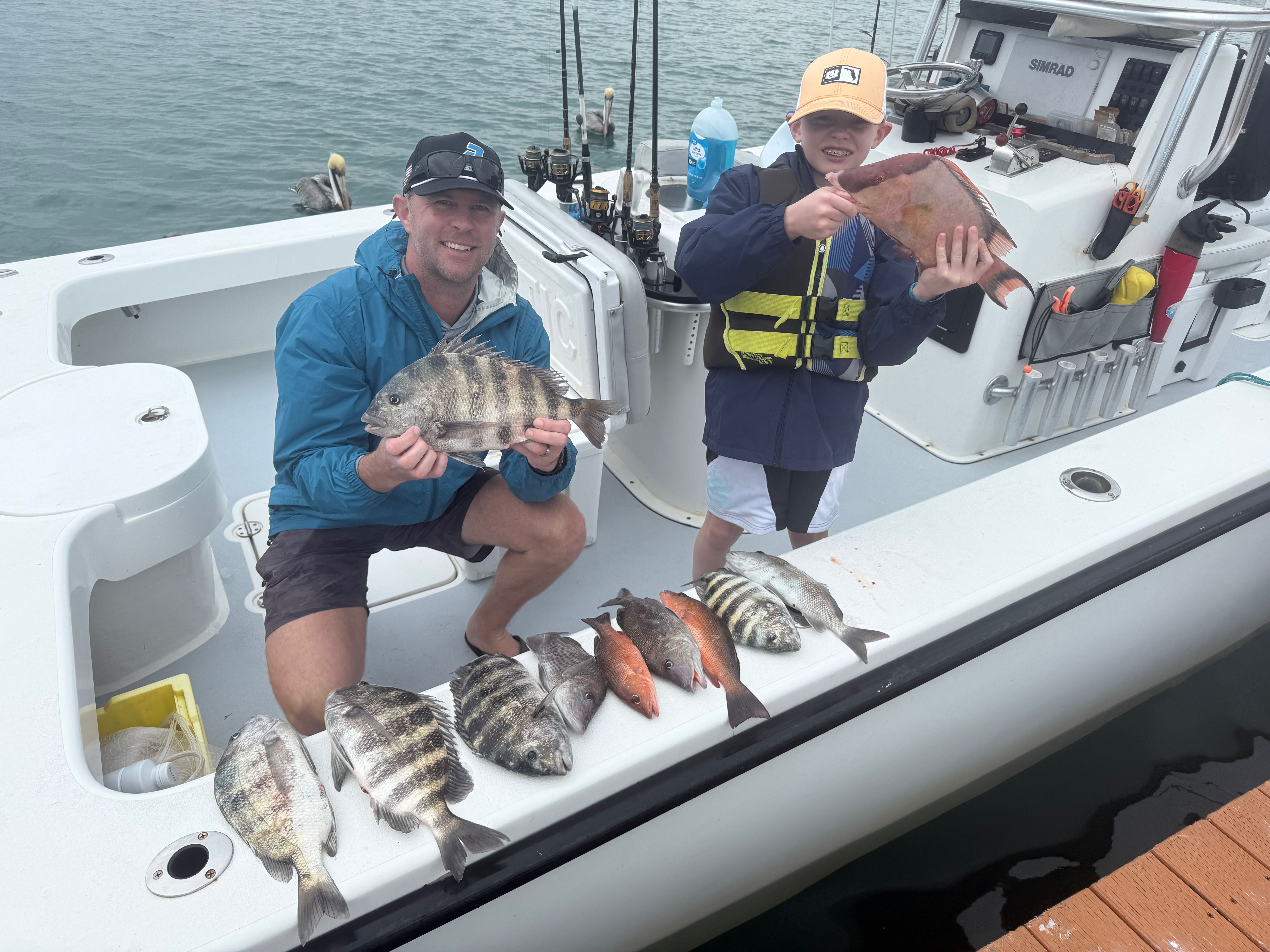 Loaded up with Cortez sheepshead and mixed species!