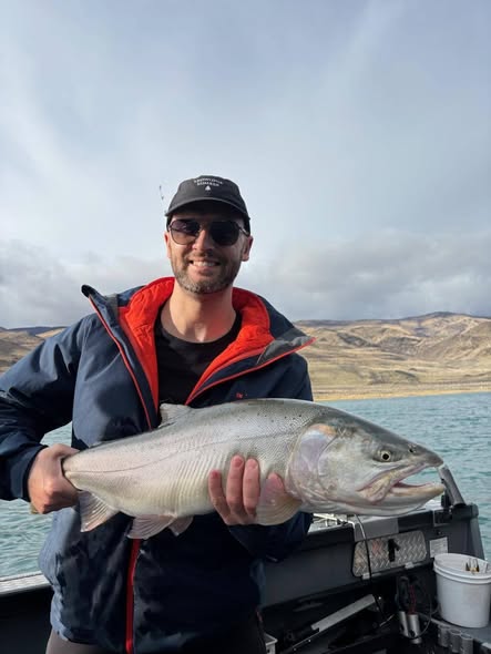 Sunset casts for Cutthroat Trout make Pyramid Lake, CA unforgettable.