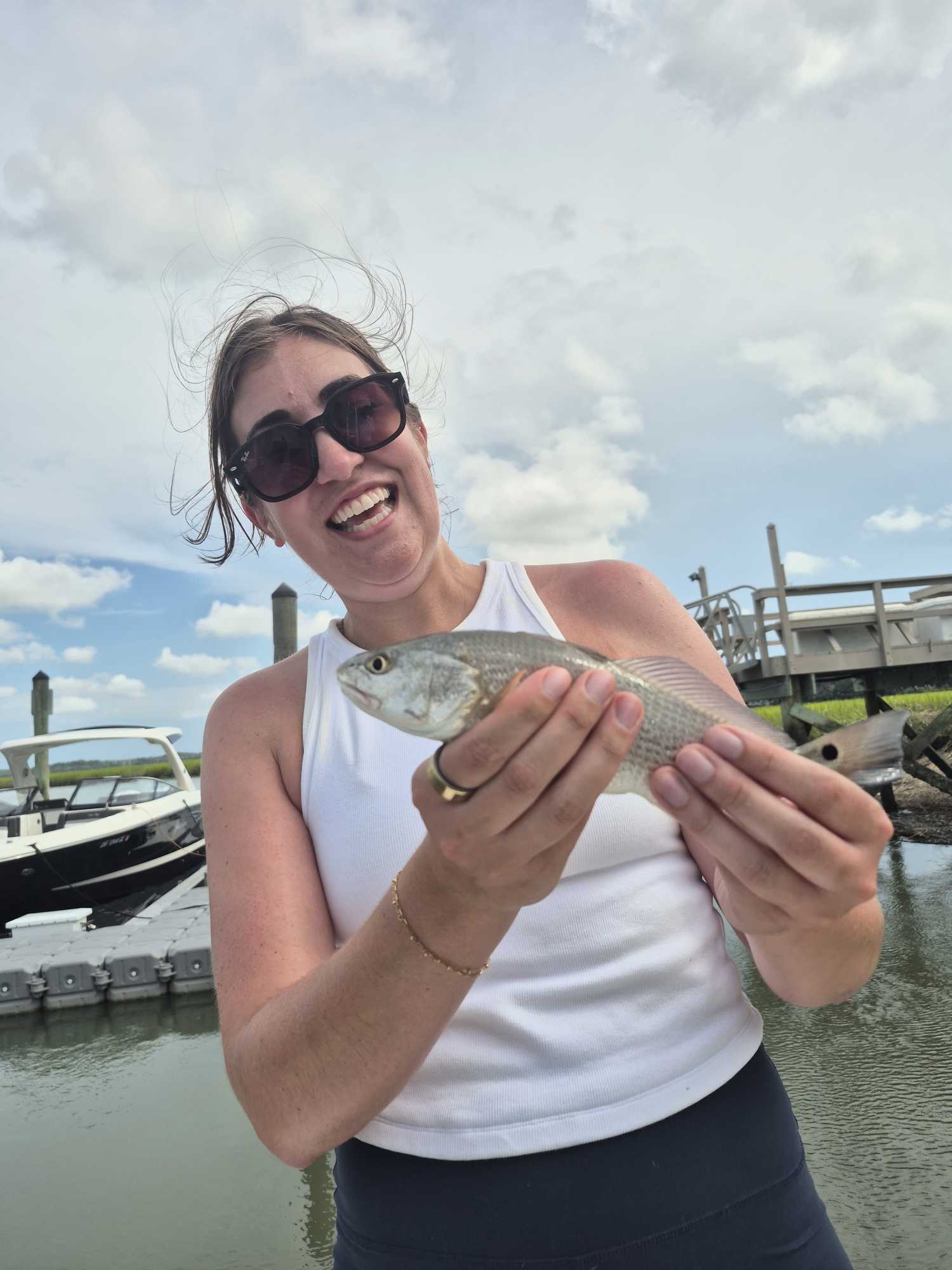Beautiful Hilton Head Island redfish catch!