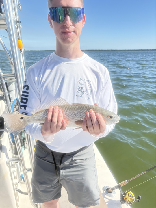 Beautiful Bokeelia redfish caught on light tackle!