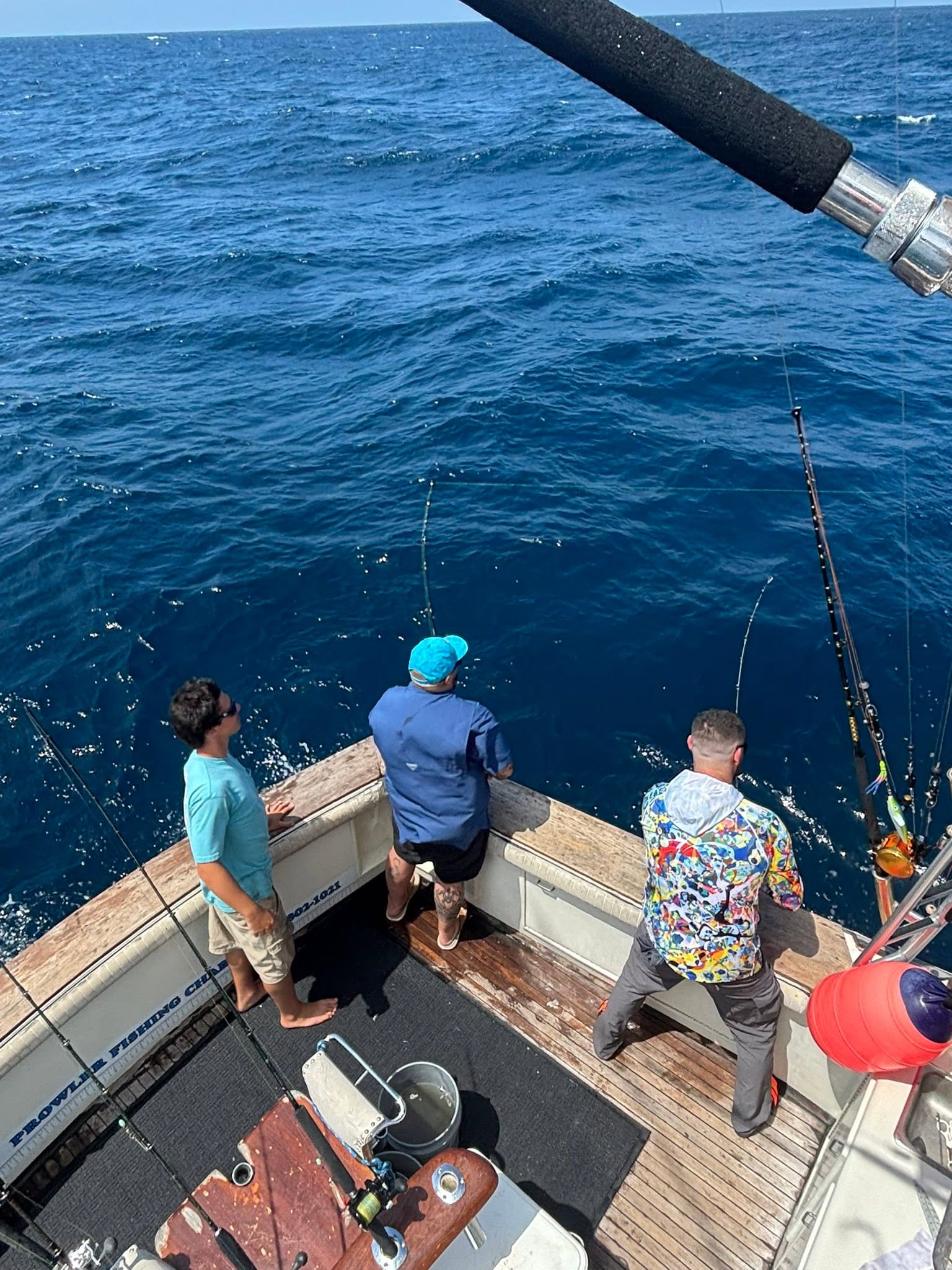 Action-packed offshore fishing charter
