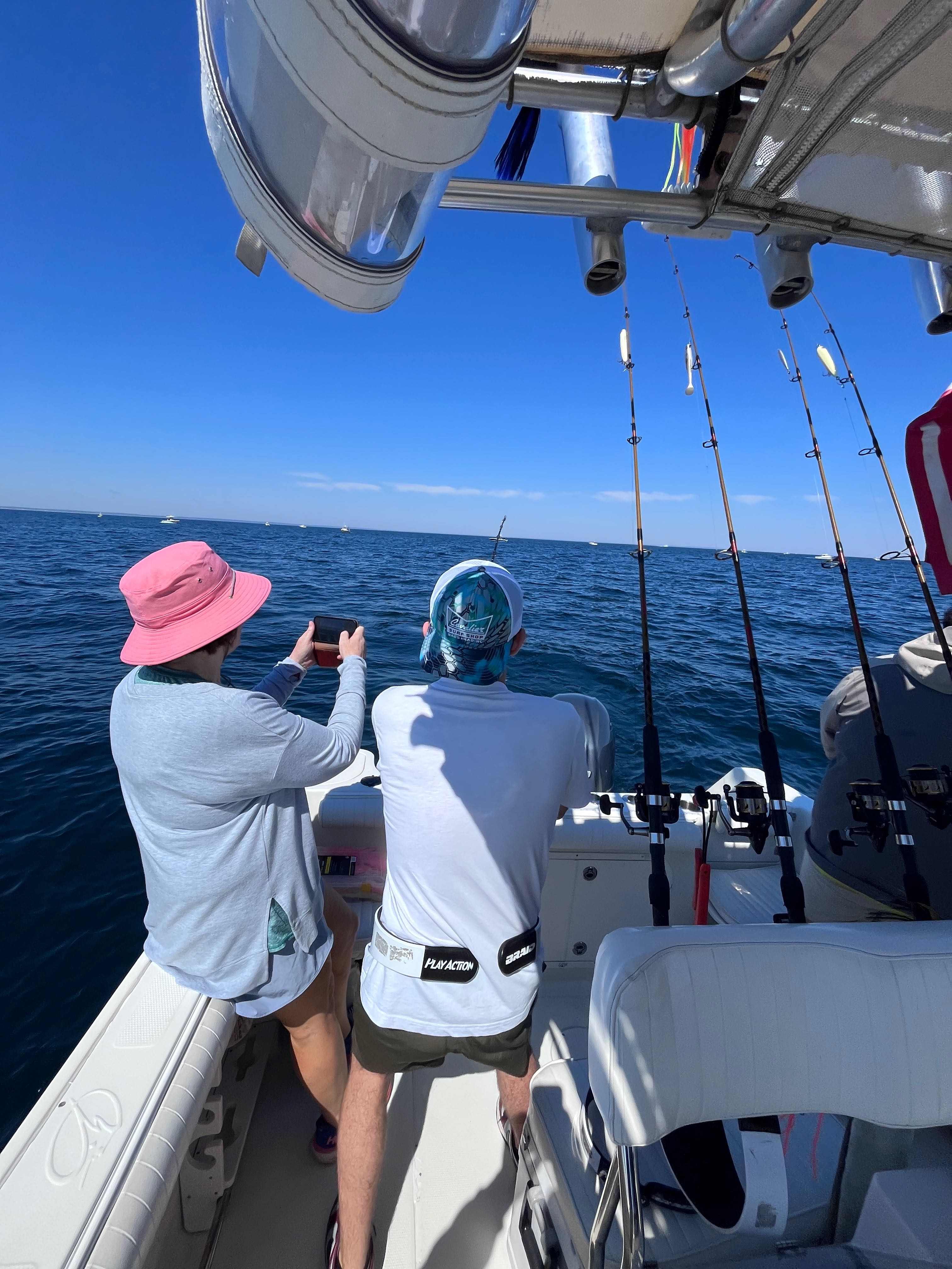 Ready for action on East Dennis waters!